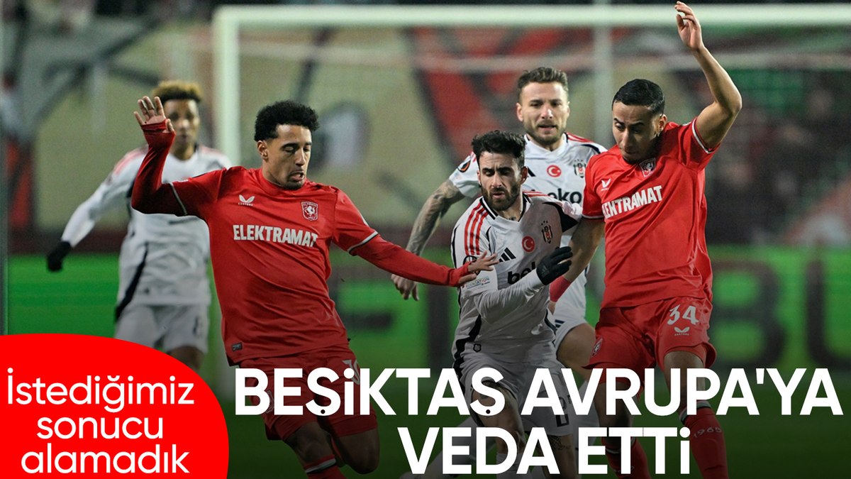 Beşiktaş, Twente’ye yenildi