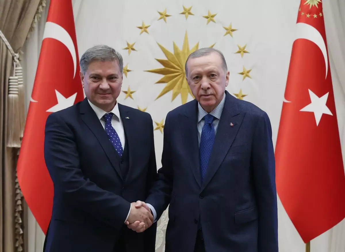 Cumhurbaşkanı Erdoğan, Bosna Hersek Temsilciler Meclisi Başkanı Zvizdic’i kabul etti