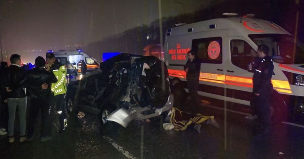Çekmeköy’deki trafik kazasında 2 kişi öldü, 2 kişi yaralandı