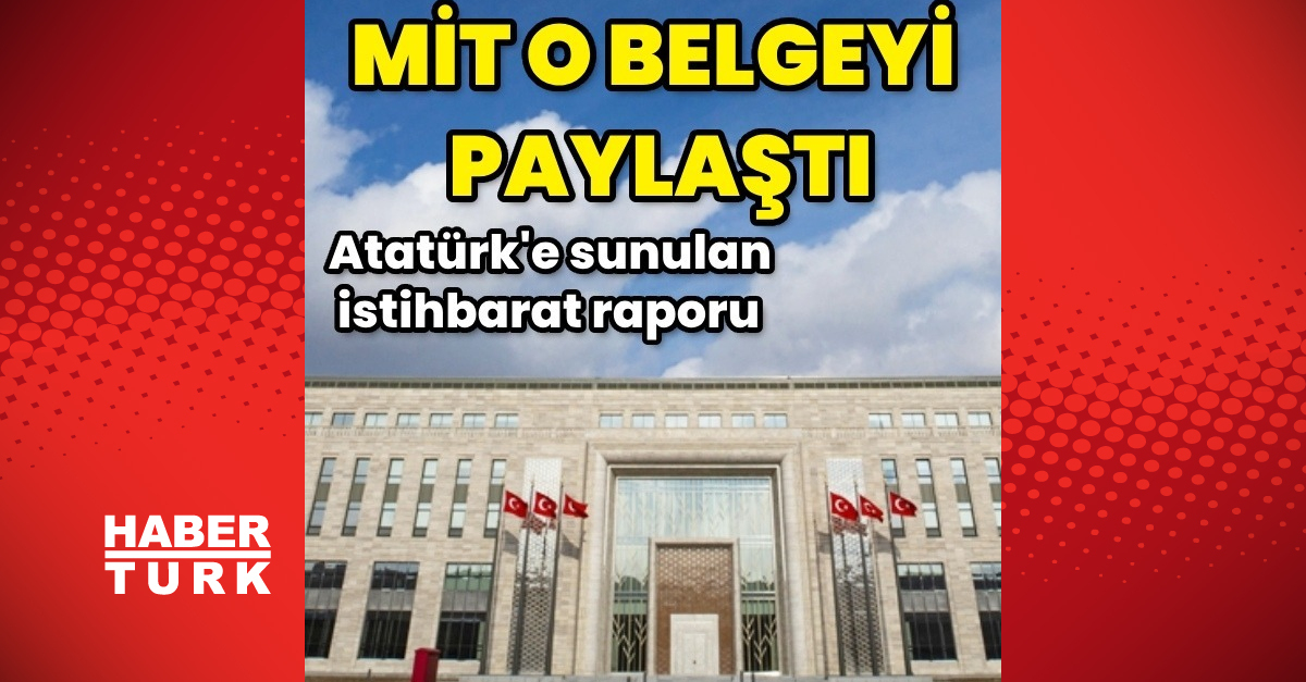 MİT’in İngiliz gazeteci ile ilgili olarak Atatürk’e sunduğu istihbarat raporu