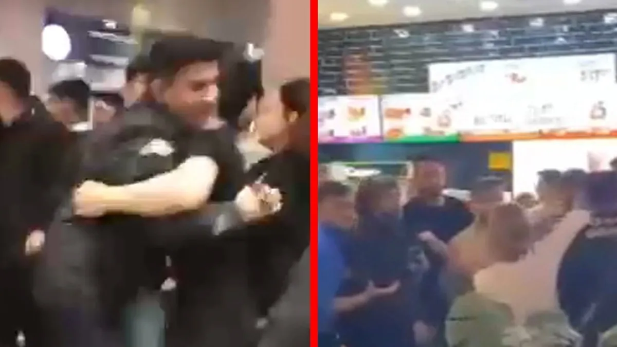 Bursa’da AVM’yi savaş alanına çevirdiler! O anlar kamerada